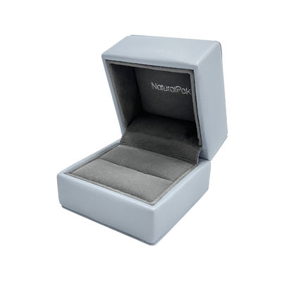 ODM Pu Luxury Jewelry Packaging Boxes Gift Ring Watch Collana Stampa logo personalizzata