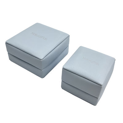 ODM Pu Luxury Jewelry Packaging Boxes Gift Ring Watch Collana Stampa logo personalizzata