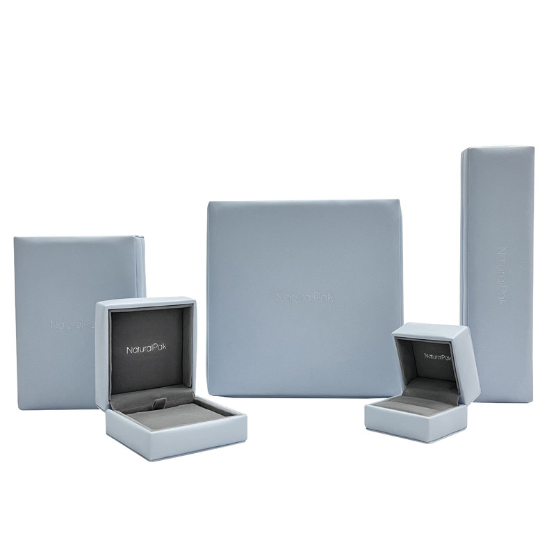 ODM Pu Luxury Jewelry Packaging Boxes Gift Ring Watch Collana Stampa logo personalizzata